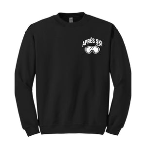 Apres Ski Club Sweatshirt, Ski Bachelorette , Winter Bachelorette , Ski Trip , Bachelorette Party Gifts, Skiing