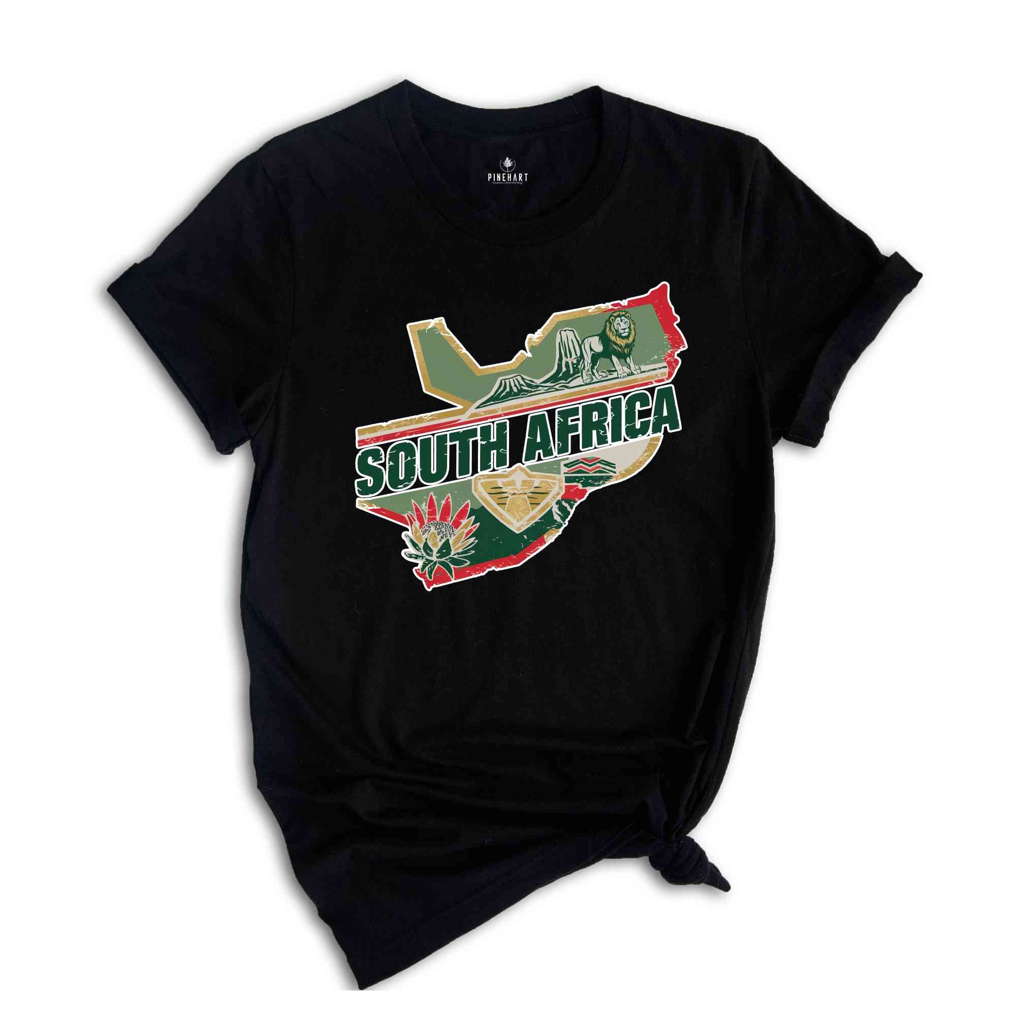 Retro South Africa Shirt, South Africa Travel Shirt, Country Travel Shirt, Shirt For Traveler, Travel Lover Gift, Travel Tee, Trip Shirt