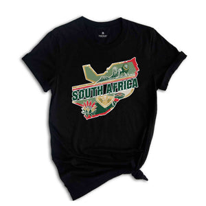 Retro South Africa Shirt, South Africa Travel Shirt, Country Travel Shirt, Shirt For Traveler, Travel Lover Gift, Travel Tee, Trip Shirt