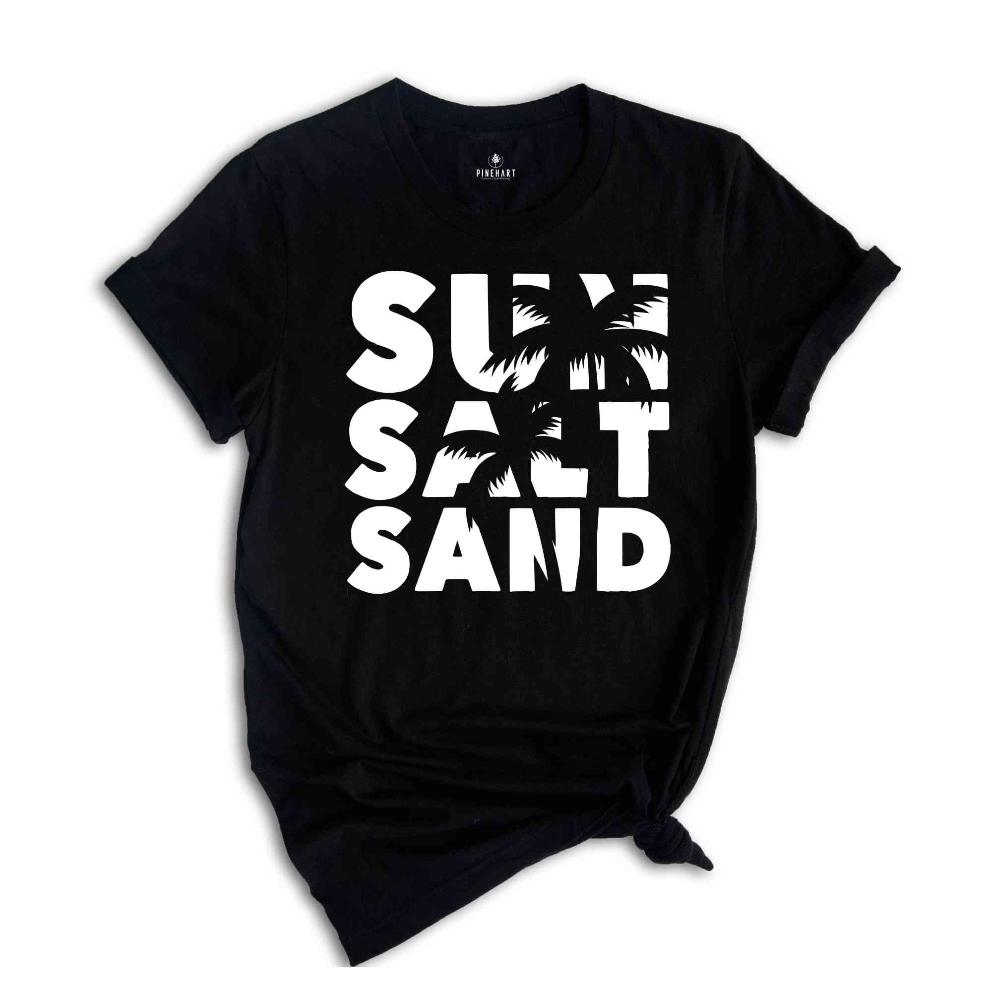 Sun Salt Sand Shirt, Summer Shirt, Vacation Shirt, Beach Life Shirt, Summer Quotes, Family Cruise Shirt, Beach Camping Tee