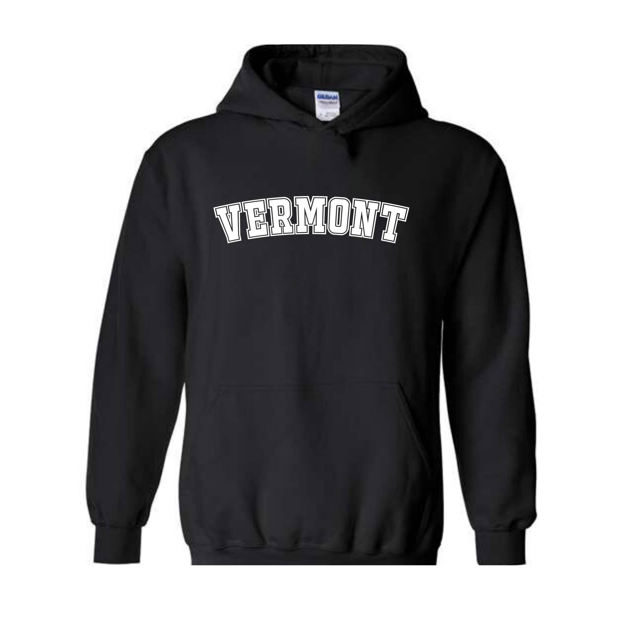 Vermont Hoodie, Vermont, Vermont Crewneck, Vermont Hoodie, Vermont Gifts, Vermont Sweater, Vermont Gift, Vermont State Hoodie