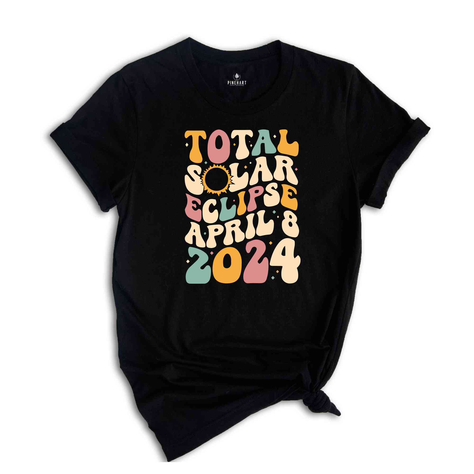 Total Solar Eclipse April 8 2024, Shirt, Eclipse Event 2024 Shirt, Celestial Shirt, Eclipse Lover Shirt, April 8th 2024 Shirt