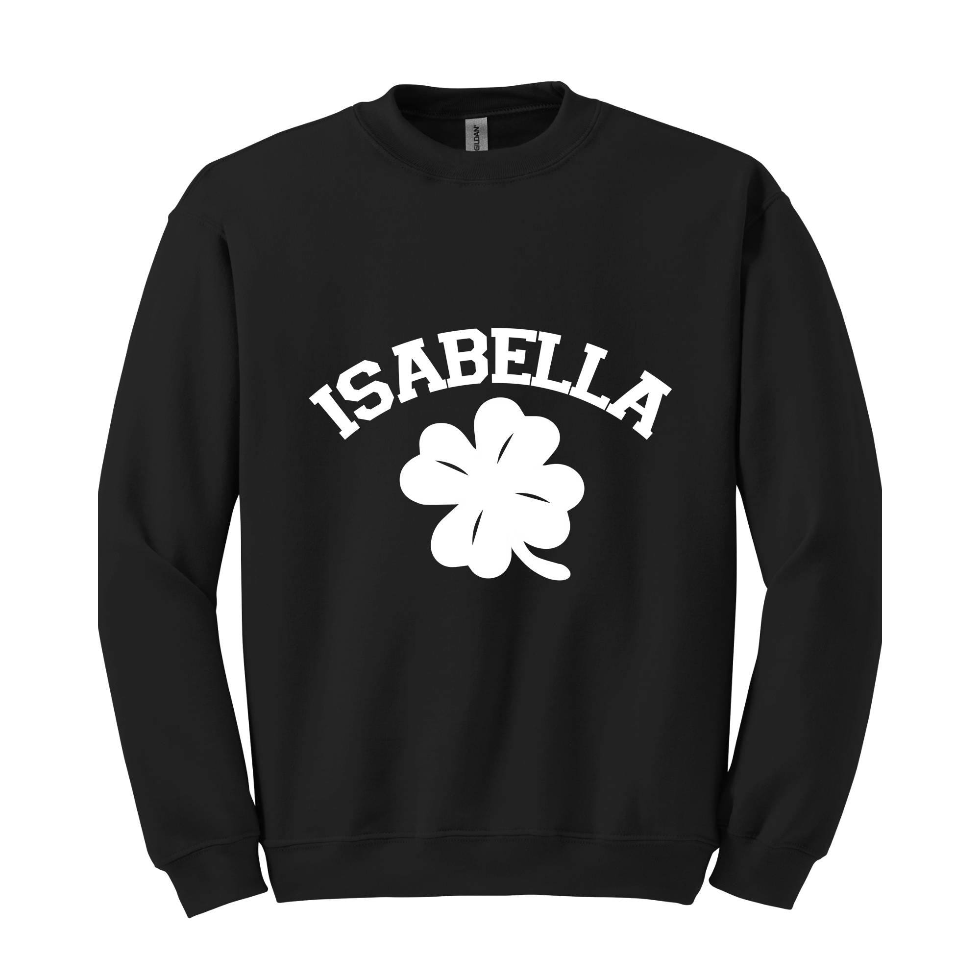 Custom Shamrock Sweatshirt, Personalized Name Hoodie, Custom St Patrick's Day Sweatshirt, Irish Hoodie, Vintage St Patrick's Shirt