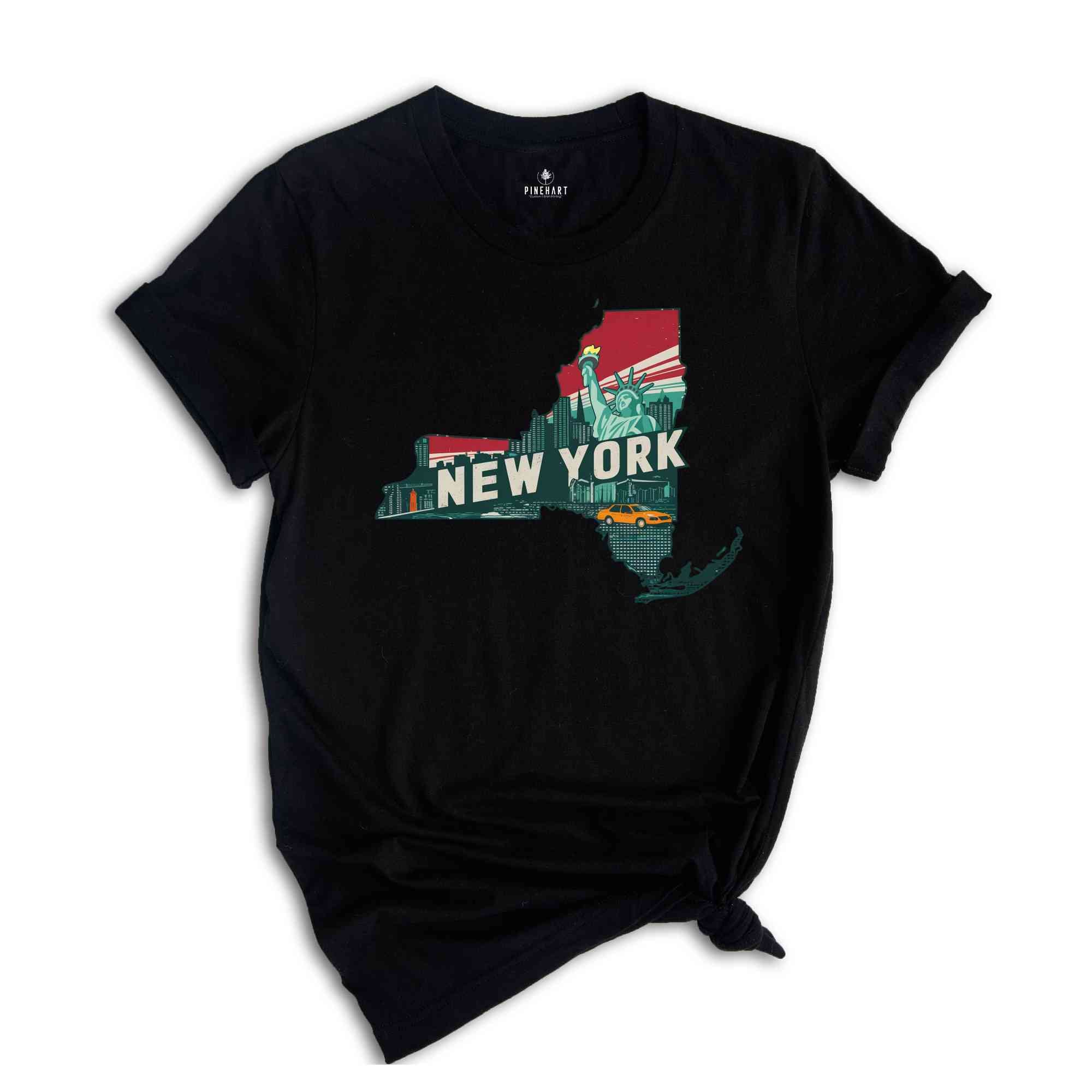 Retro State Of New York Shirt, State Of New York Shirt, State Shirt, New York Shirt, New York Lover Shirt, Family Trip Shirt, Travel Shirt