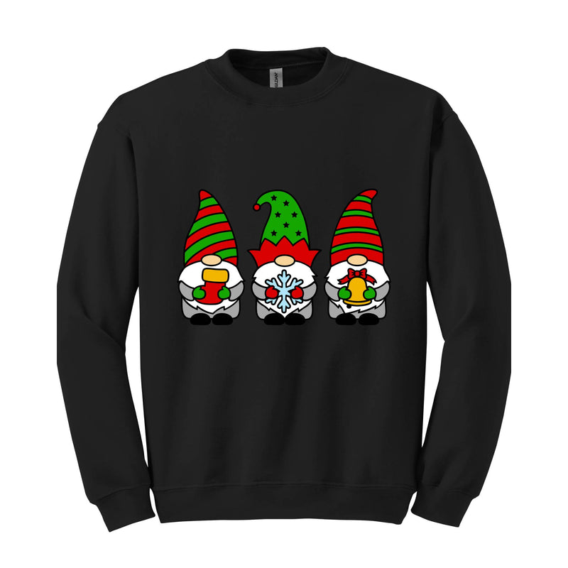 Gnome Sweatshirt, Christmas Gnome, Cute Gnomies Sweatshirt, Merry Christmas T-shirt, Gnome For The Holidays Shirt, Cute Christmas Tee