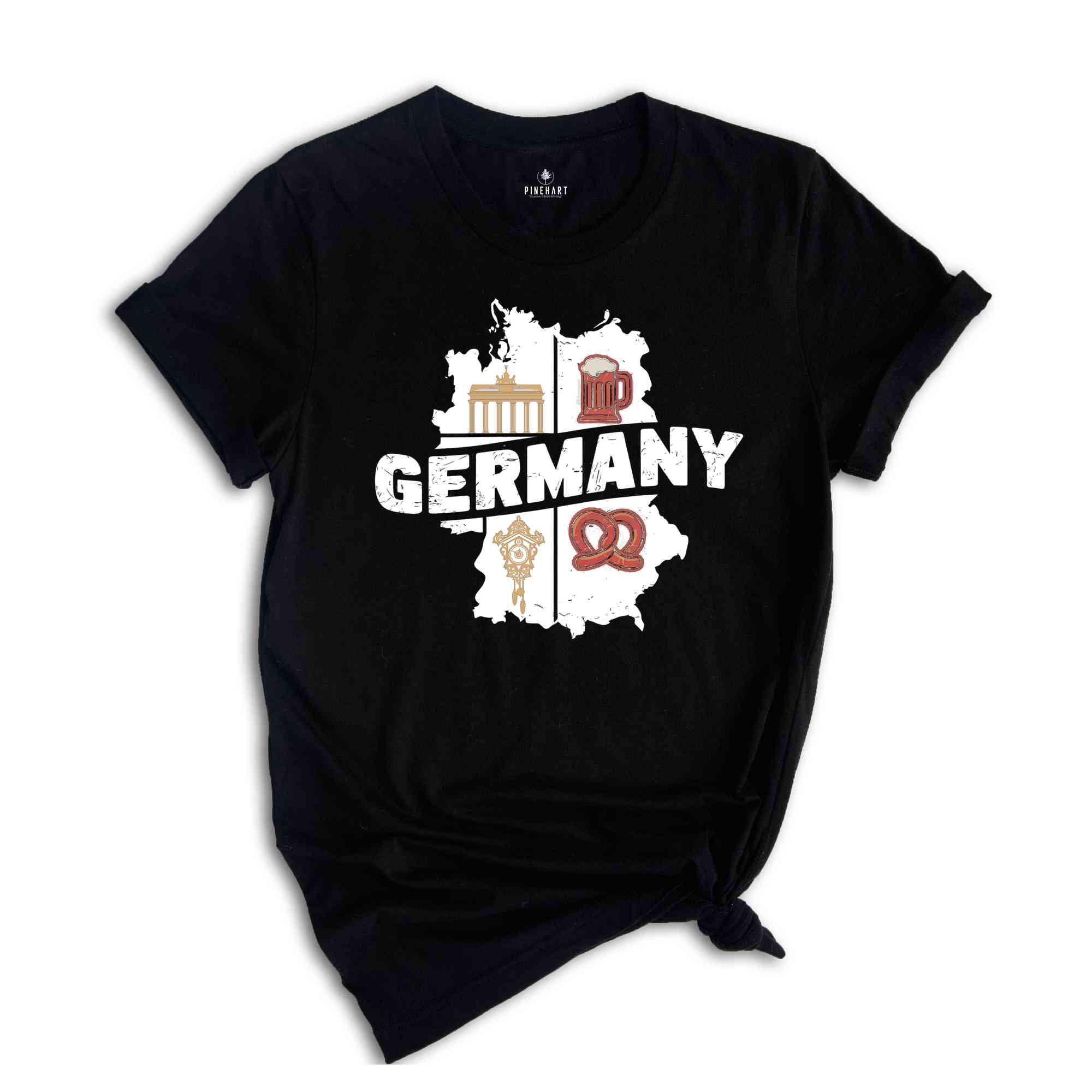 Retro Germany Shirt, Germany Travel Shirt, Country Travel Shirt, Shirt For Traveler, Travel Lover Gift, Travel Tee, Trip Shirt