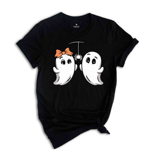 Cute Halloween Shirt, Ghost Shirt, Spooky Halloween Shirt, Cute Halloween Shirt, Retro Spooky Season Shirt, Halloween Lover Gift