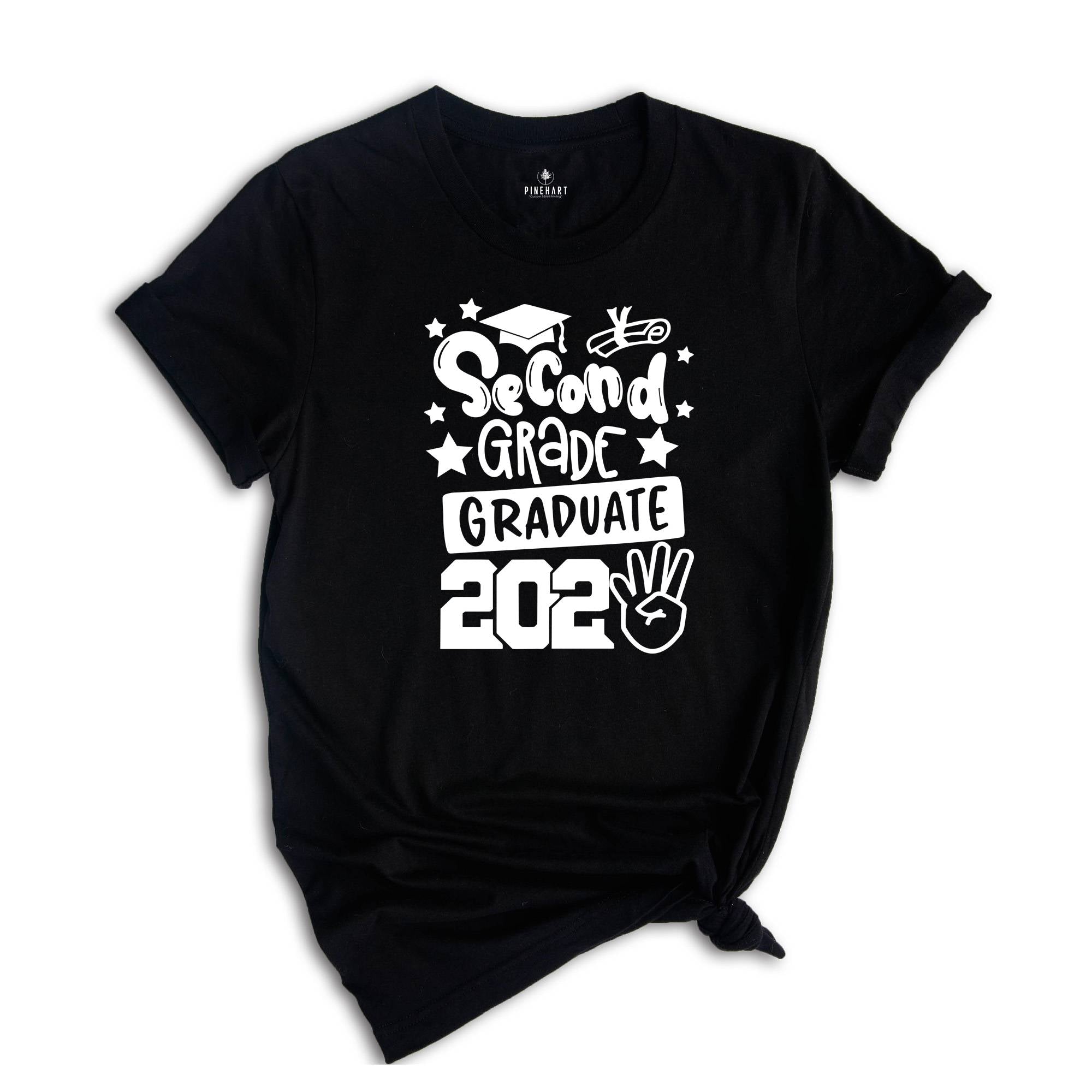 Second Grade Graduate 2024 Shirt, Kids End of School Tee, Bye Bye School Tee, Last Day Of School Tee, Second Grade Shirt