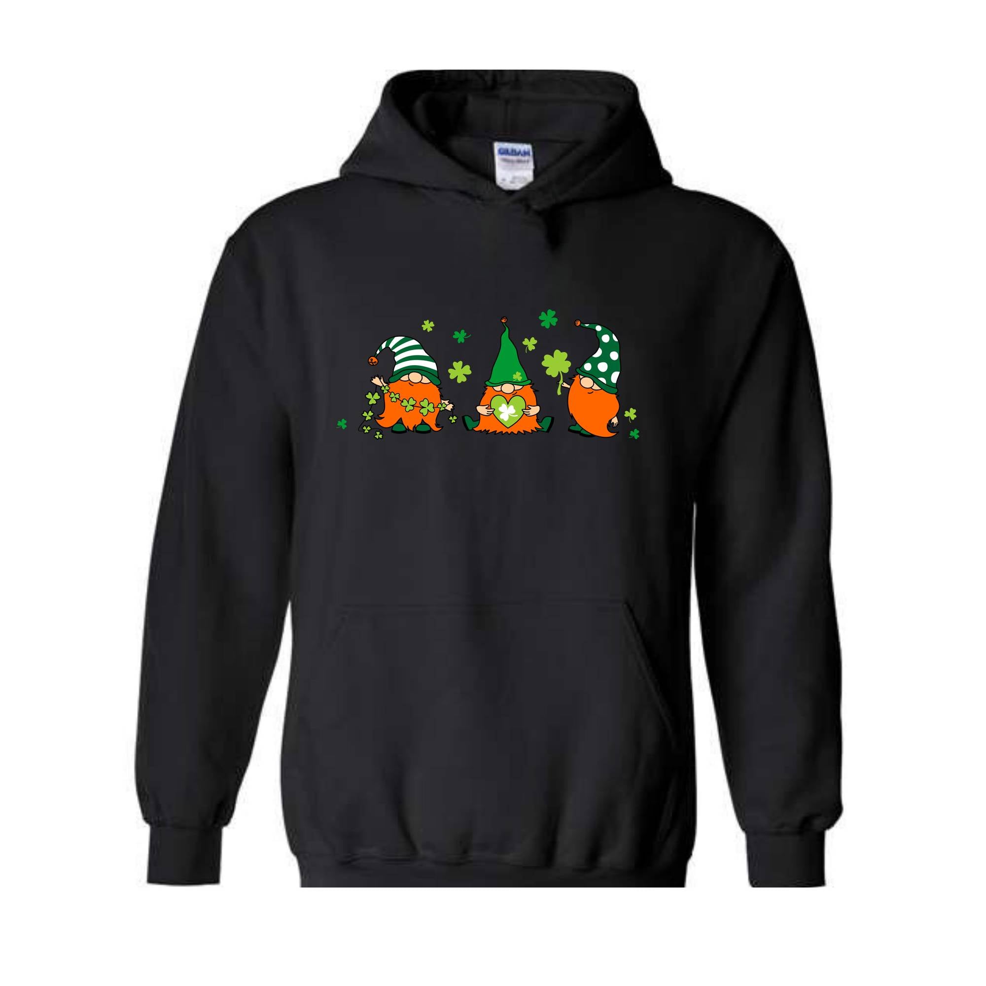 Shamrock St Patricks Day Sweatshirt, Lucky Clover Sweater, Irish Green Shirt, Festive Apparel, Lucky