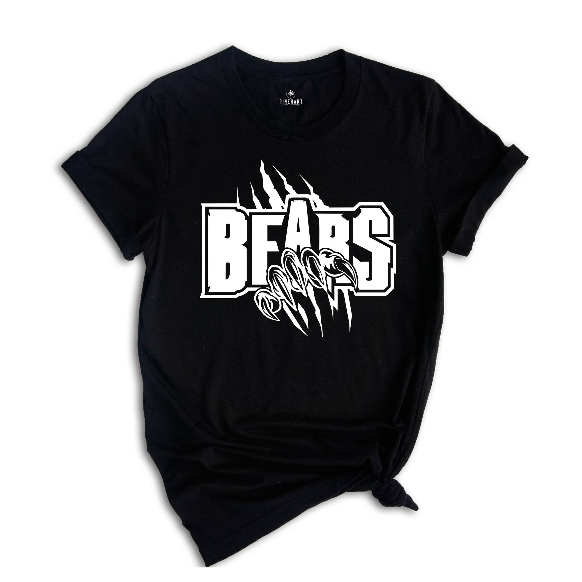 Team Mascot Shirt, Bears Team Mascot Shirt, Bears Team Spirit Shirt, Bears Fan Tee, Bears School Shirt, Bears School Spirit