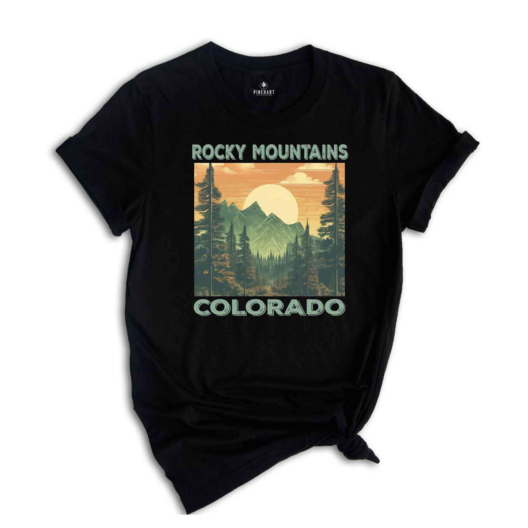 Rocky Mountains National Park Shirt, National Parks Shirt, National Park Gift, Rocky Mountains National Park, Nature Shirt, Vacation Shirt,