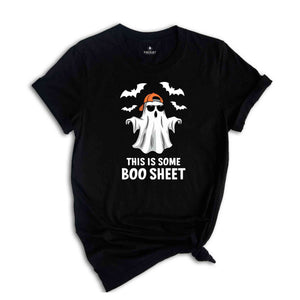 This Is Some Boo Sheet Shirt, Boo Sheet Shirt, Funny Halloween Shirt, Halloween Ghost Tee, Spooky Season Tee, Cute Spooky Ghost Shirt