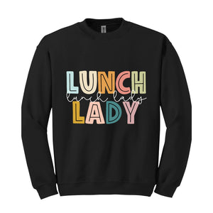 Lunch Lady Sweatshirt, Lunch Lady Gift, Cafeteria Worker , Lunch Lady Squad Sweat, School Cafeteria, Lunch Ladies Gift