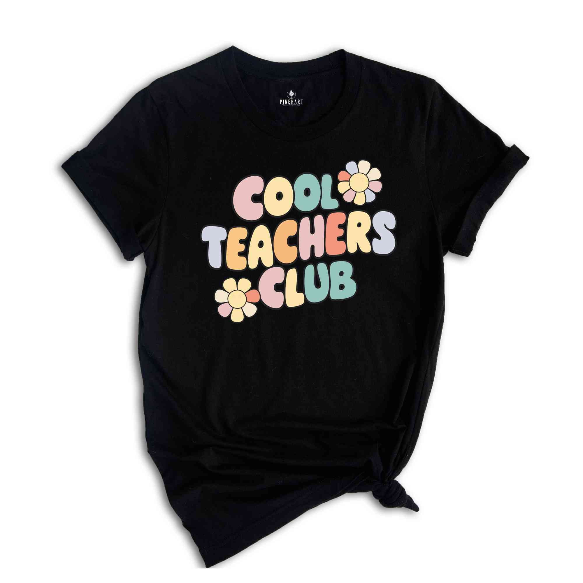 Cool Teachers Club Shirt, Cute Teacher Shirt, Gifts For Teacher, Teacher Shirt, Teacher Gift, Back To School Shirt, Teaching Shirt