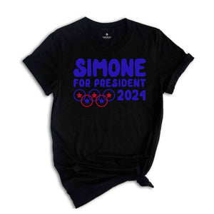 Simone For President 2024 Shirt, President Simone Biles, Funny Political Shirt, Election Shirt, Republican Shirt, Simone Biles Shirt