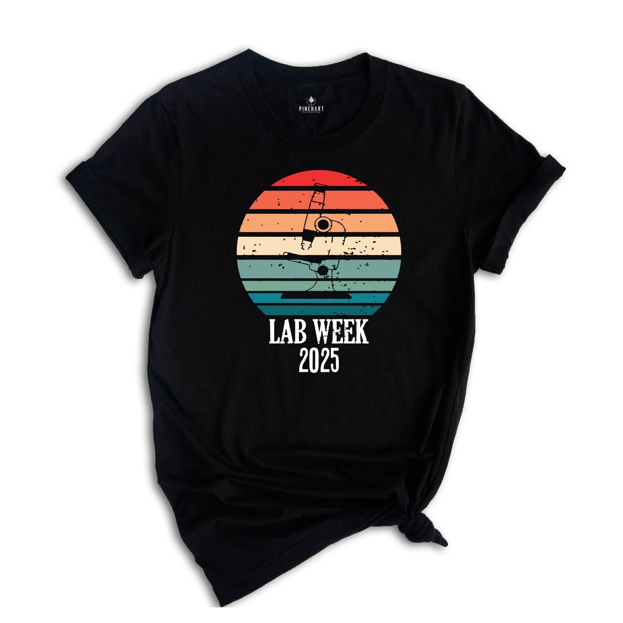 Retro Lab Week 2025 T-shirt, Medical Laboratory Tee, Science Teacher Shirt, Lab Technician Shirt, Lab Tech Apparel