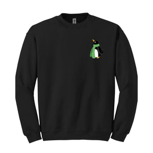 Penguin Sweatshirt, Christmas Sweatshirt, Winter Sweatshirt, Winter Lover Sweatshirt, Christmas Hoodie, Winter Outfit, Winter Penguins