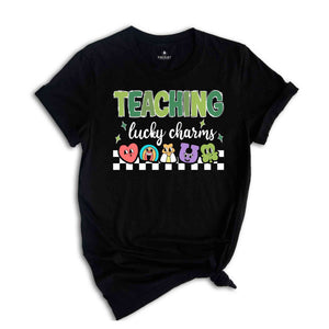 Teaching Lucky Charms Shirt, Lucky Teacher Shirt, Saint Patrick\'s Day Teacher Tee, Teachers Lucky Charms Patricks Day Gifts