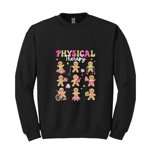 Physical Therapy Christmas Sweatshirt, Merry Physical Therapy, Physical Therapist Sweatshirt, PT Xmas Sweatshirt