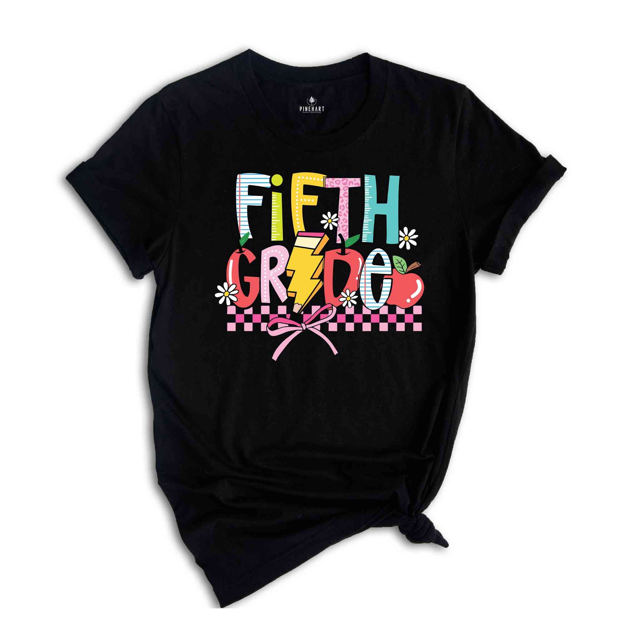 Hello Fifth Grade Shirt, 5th Grade Shirt, Back To School Shirt, Fifth Grade Gift, Fifth Day Of School Shirt, Fifth Grade Teacher Shirt