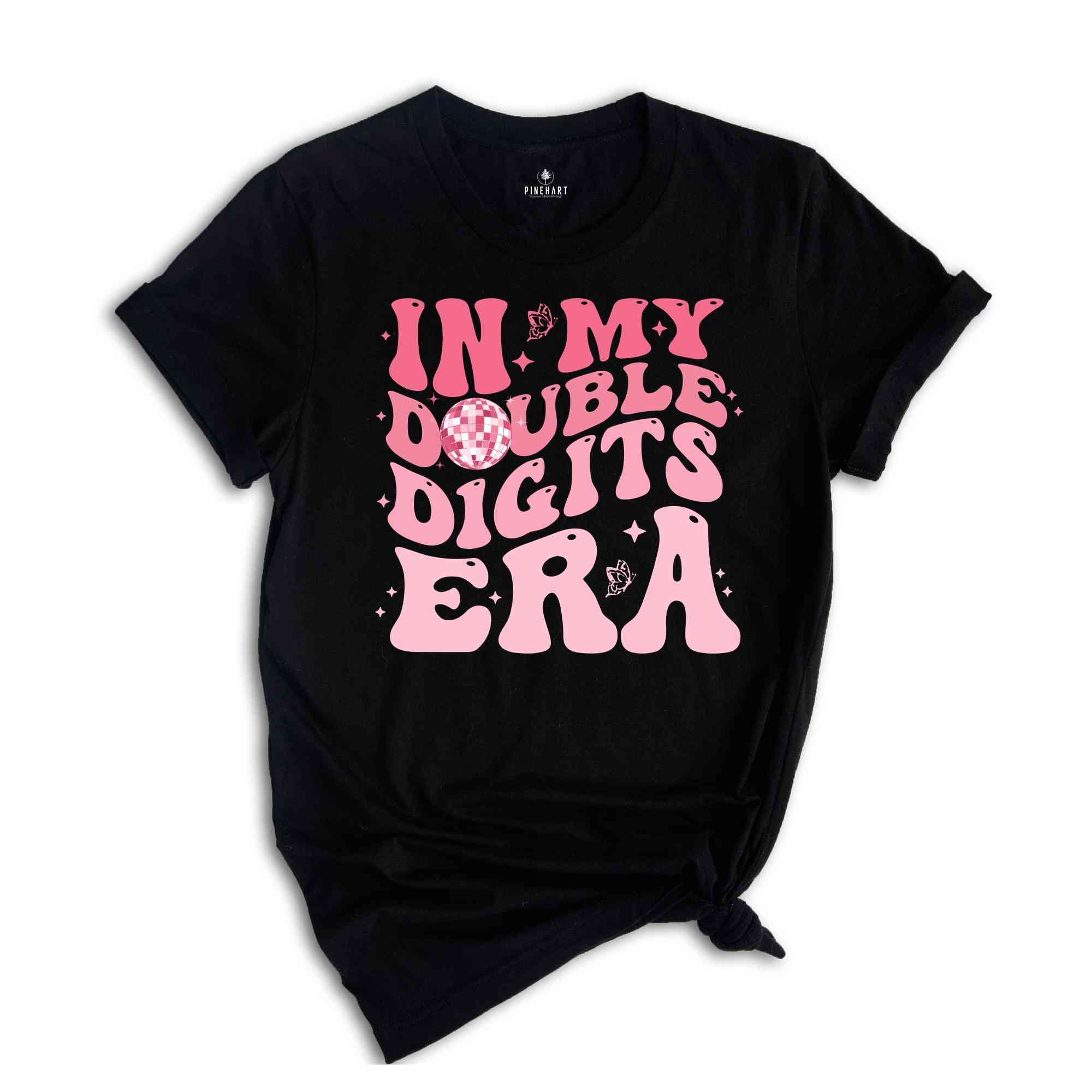 In My Double Digits Era Shirt, Double Digits Shirt, Birthday Girl Shirt, 10 Year Old Birthday, Tenth Birthday Shirt, Birthday Party