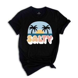 Salty Shirt, Trendy Beach Shirt, Beach Shirt, Beach Shirt, Vacation Shirt, Trendy Summer Shirt, Summer Mom Shirt