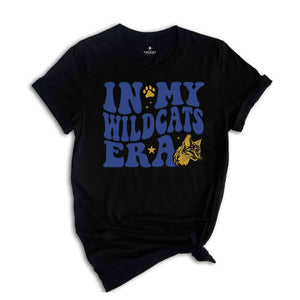 In My Wildcats Era Shirt, Wildcats Mascot Shirt, Team Mascot Shirt, School Spirit Shirt, Wildcats Fan Shirt, Gameday Shirt, Sports Shirt