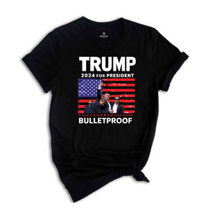 Trump assassination Shirt, Trump President Shirt, Trump 2024 Supporter Tee, Republicans Tee, Election USA 2024, MAGA Tee, free trump Shirt