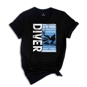 Diver T-Shirt, Scuba Diving Shirt, Ocean Lovers Gifts, Scuba Lover Shirt, Underwater Sports Shirt