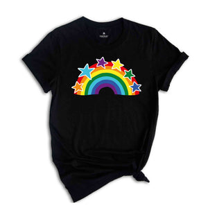 LGBT Rainbow Shirt, Pride Flag Shirt, LGBT Flag Tshirt, Bisexual Shirt, Lesbian T-Shirts, Queer Shirt, Gay Pride