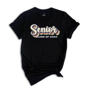 Vintage Senior 2024 T-shirt, Senior 2024 Shirt, Class Of 2024 Shirt, Graduation 2024 Shirt, Graduation Shirt, Class of 2024