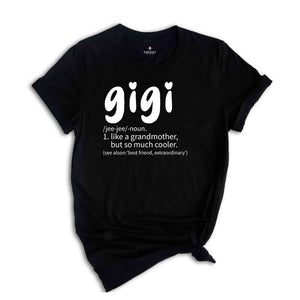 Gigi Shirt, Cute Grandma Shirt, Grandma Gifts, Grandma's Birthday Shirt, Trendy Mama Shirt, Mom Gifts, Grandma Shirt