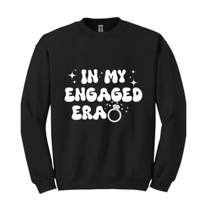 Future Mrs Sweatshirt, In My Engaged Era Sweatshirt, Custom Future Mrs Sweater, Custom Bridal Sweater