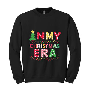 In My Christmas Era Sweatshirt, In My Christmas Era Shirt, Christmas Shirt, Xmas Sweatshirt, Holiday Shirt, Xmas Gift, Christmas Party Tee