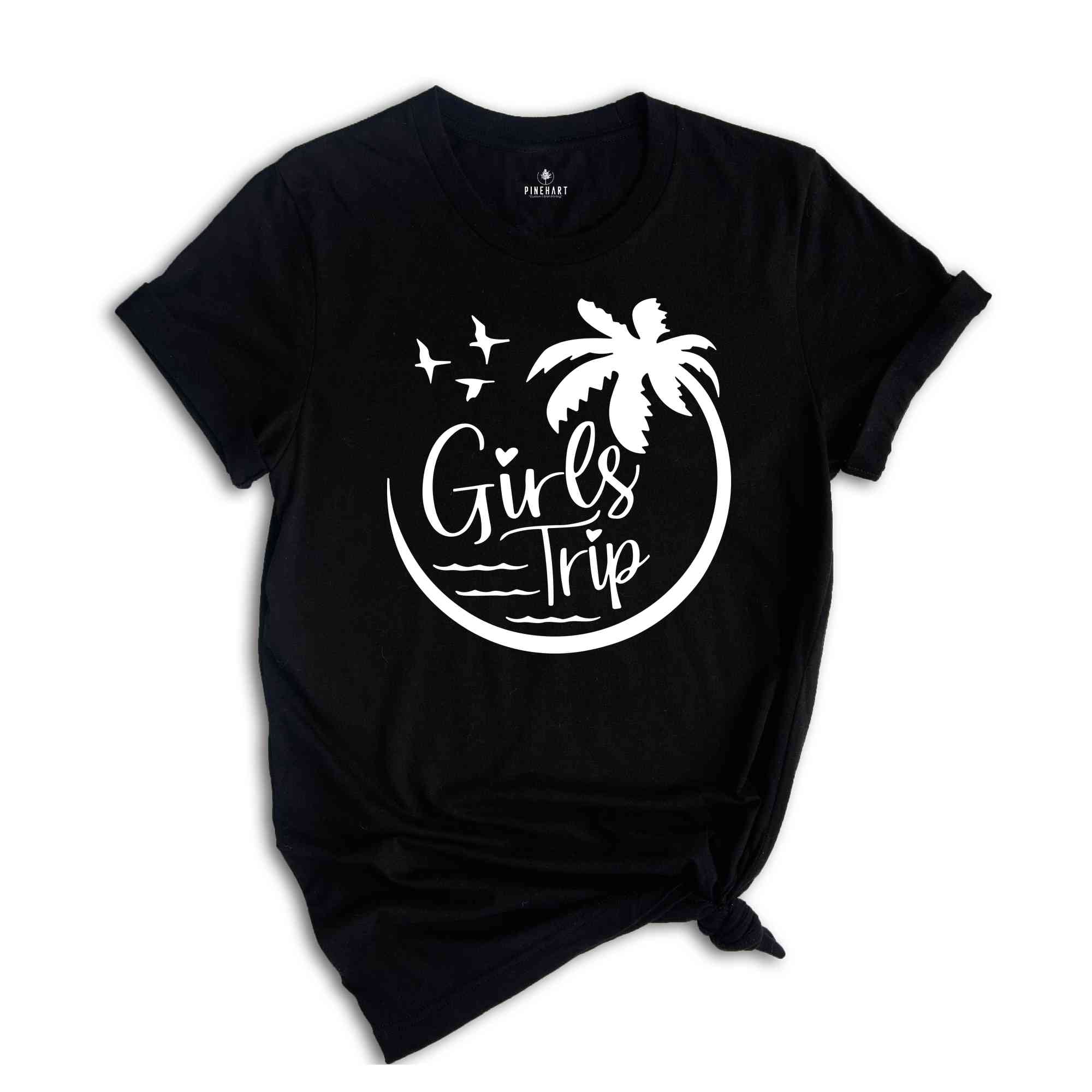 Girls Trip Shirt, Vacation Shirt, Girls Weekend Shirt, Friends Shirt, Travel Shirt, Road Trip Shirt, Warning Girls Trip In Progress Shirt