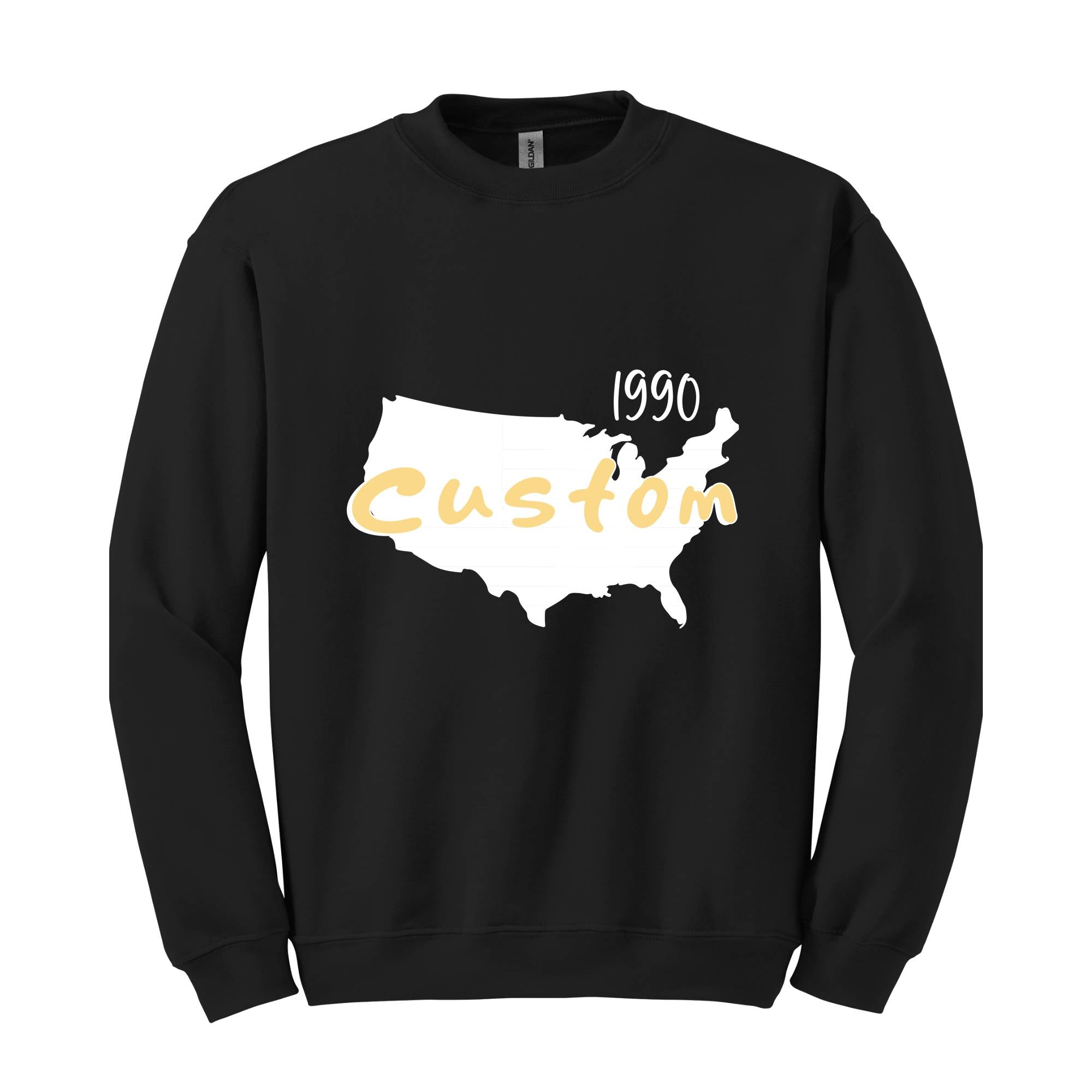 Custom your State Sweater, States Sweater, Taxes Sweater, Boston Sweater, States Name, Custom Date the state was founded Sweater