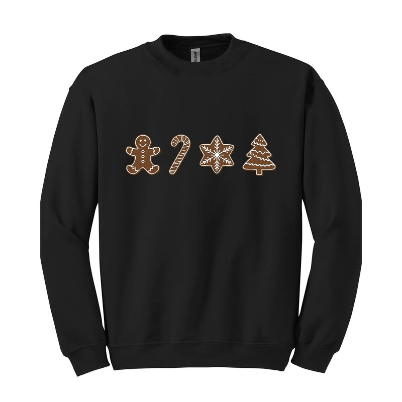 Gingerbread Sweatshirt, Christmas Sweatshirt, Christmas Sweater