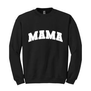 Mama Sweatshirt, Kids Name Custom Sweatshirt, Personalized Kid Names On Sleeve Sweatshirt, Mama Custom Sweatshirt, New Mother Gift