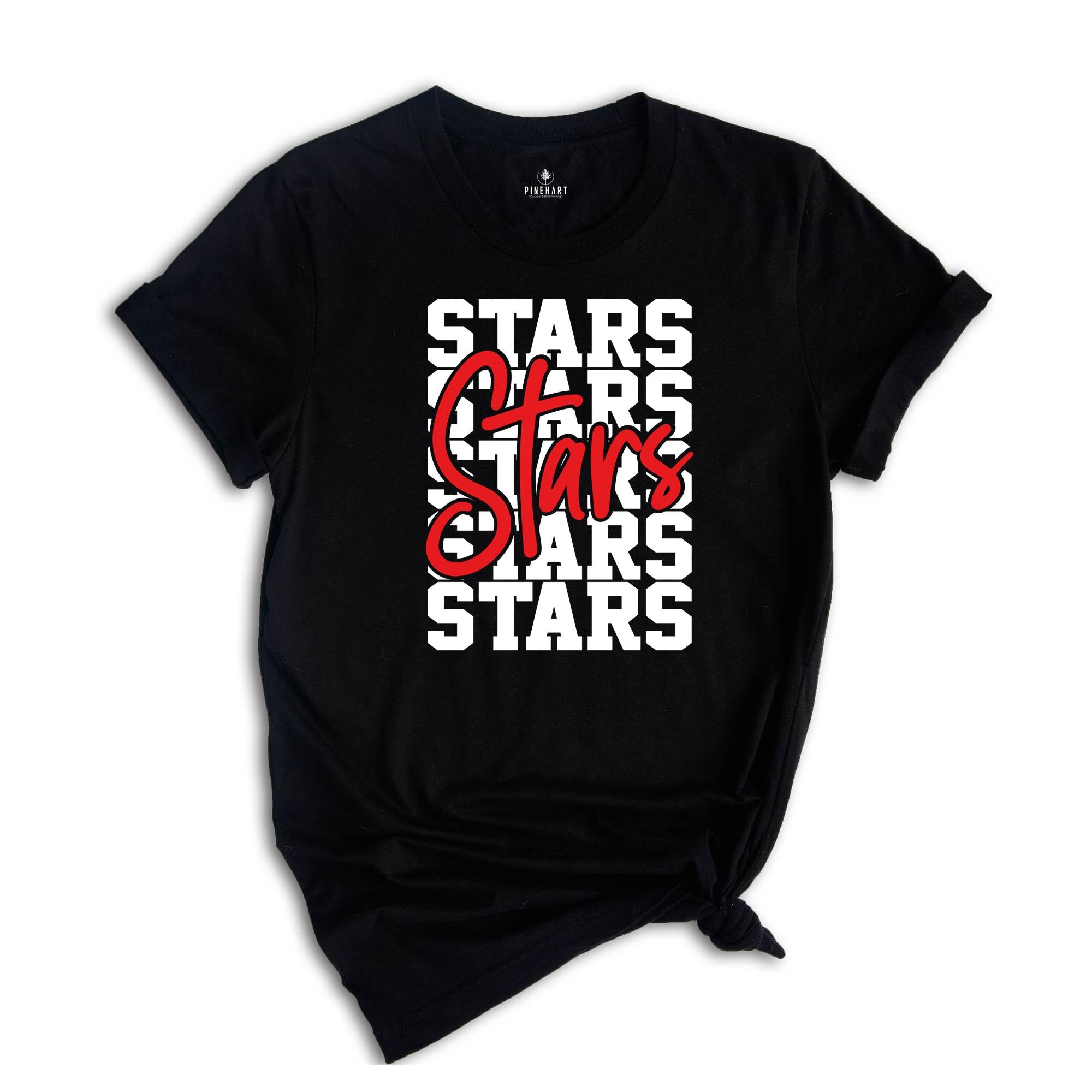 Team Mascot Back to School Shirt, Stars Team Mascot Shirt, Stars Team Spirit Shirt, Stars Fan Shirt, Stars School Shirt