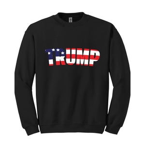 I voted For Trump and i will vote again Sweatshirt, Election 2024 Hoodie, Trump 2024 Sweatshirt, Trump 2024 Republicans