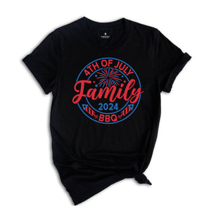 4th Of July Family Shirt, Happy 4th 2024 Shirt, Freedom Tee, Fourth of July Shirt, Independence Day T-shirt, Patriotic Family Gift