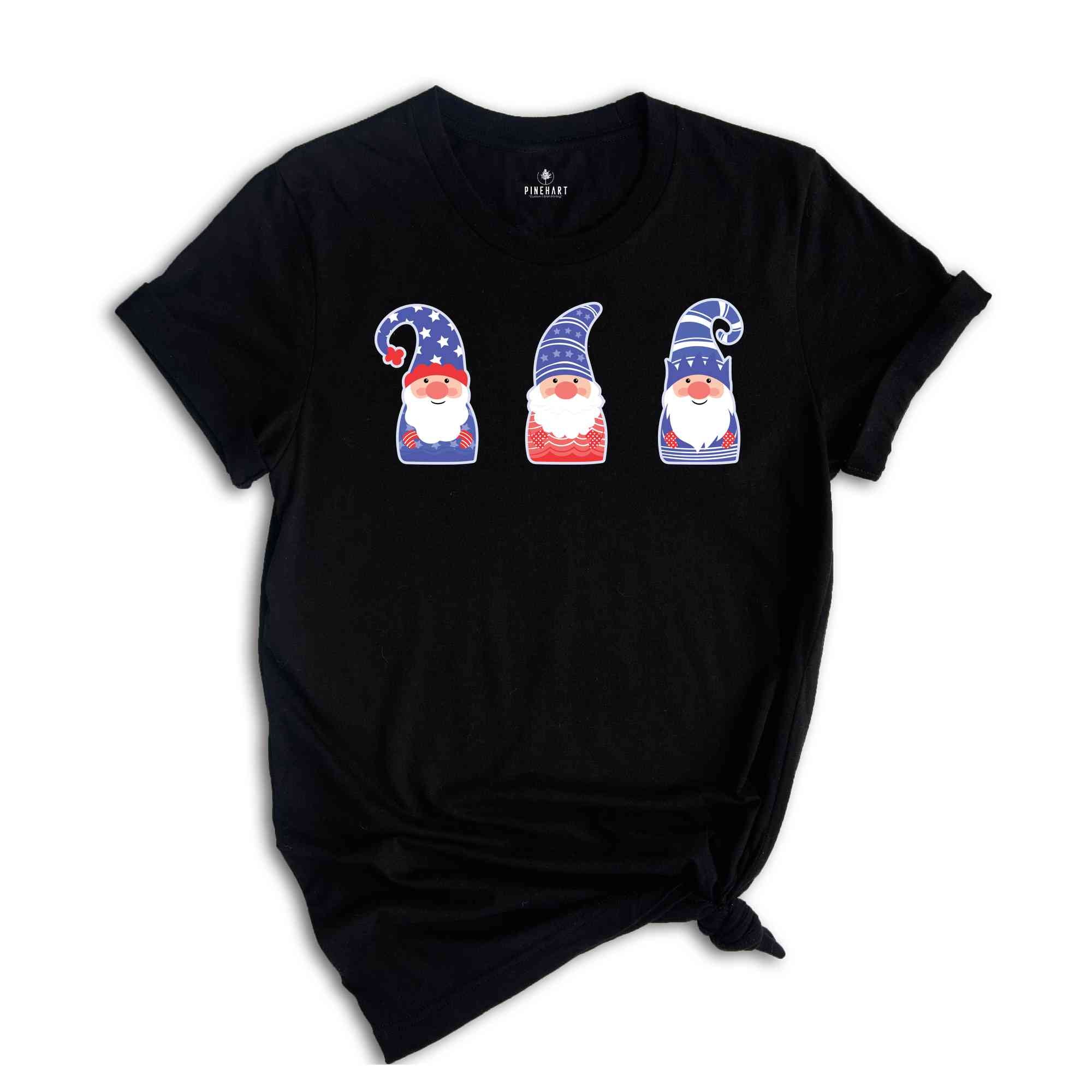 4th Of July Gnomes Shirt, 4th Of July Shirt, Gnomes Shirt, Patriotic Shirt, Independence Day Shirt, America Shirt, Freedom USA Shirt