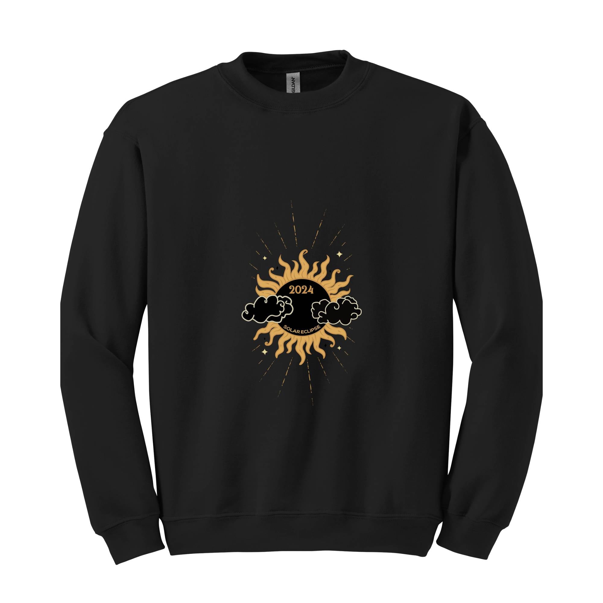 Solar Eclipse 2024 Sweatshirt, Path of Totality Sweatshirt, Countdown to Totality Hoodie, Celestial Sweatshirt, April 8 2024