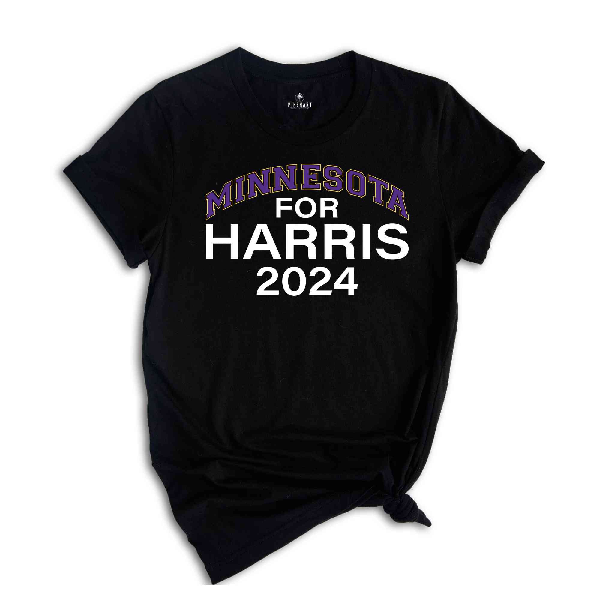 Minnesota For Harris 2024 Shirt, Election 2024 Shirt, Democratic Kamala Shirt, Kamala Shirt, Liberal Shirt, Anti Trump Shirt, Election Tee