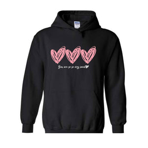 Tiny Human Behind Me You Are So Very Loved Sweatshirt, Teacher Sweatshirt, Cute Teacher Hoodie, Teacher Appreciation, Teacher Outfit