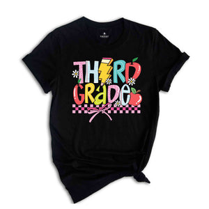 Hello Third Grade Shirt, 3rd Grade Shirt, Back To School Shirt, Third Grade Gift, Third Day Of School Shirt, Third Grade Teacher Shirt