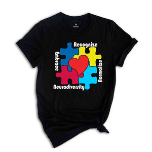 Autism Shirt, Neurodiversity Shirt, Mental Health, Anxiety, ADHD, Autism Acceptance Shirt, Autism Awareness, Neurodiversity Shirt