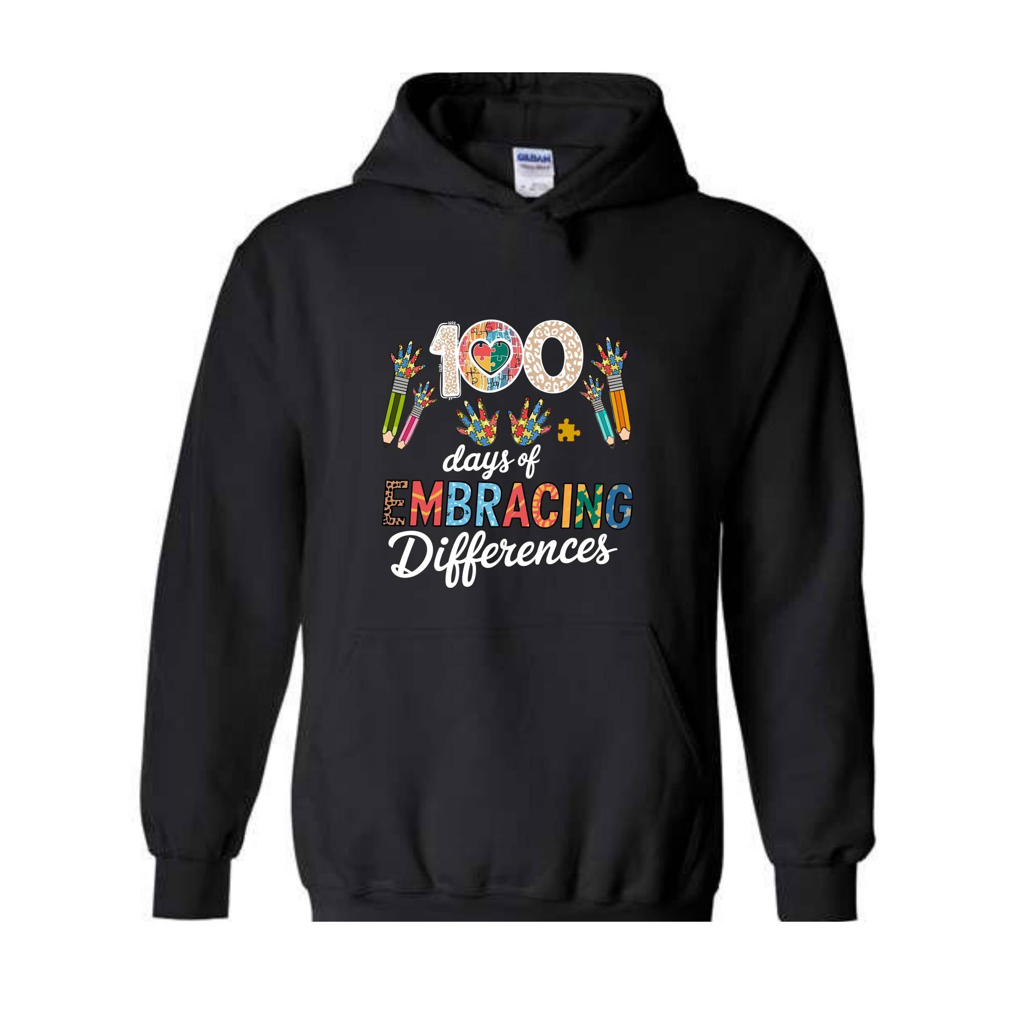 100 Days of School Sweatshirt, 100 Days of School Hoodie, New Teacher Hoodie, School Hoodie, Back To School Gift, Teacher Gift