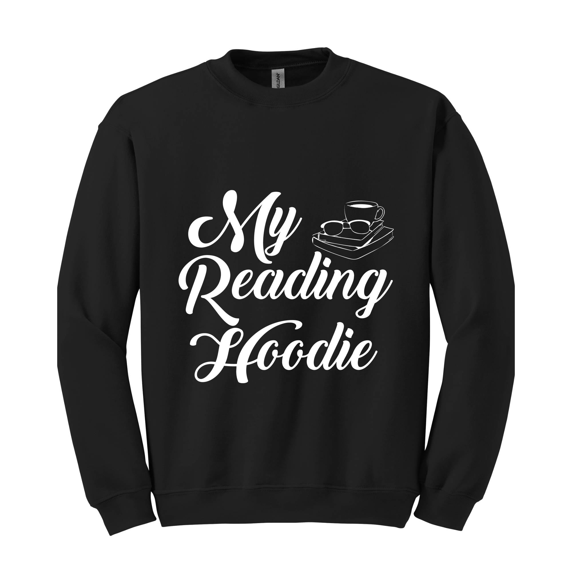 My Reading Hoodie, Cute Teacher Sweatshirt, Bookish Sweatshirt, Bookworm Hoodie, Gift for Readers, Librarian Hoodie