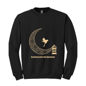 Ramadan Mubarak Sweatshirt, Muslim Peace Symbol Sweatshirt, Ramadan Kareem Sweatshirt, Ramadan Hoodie, Ramadan Apparel, Ramadan Gifts